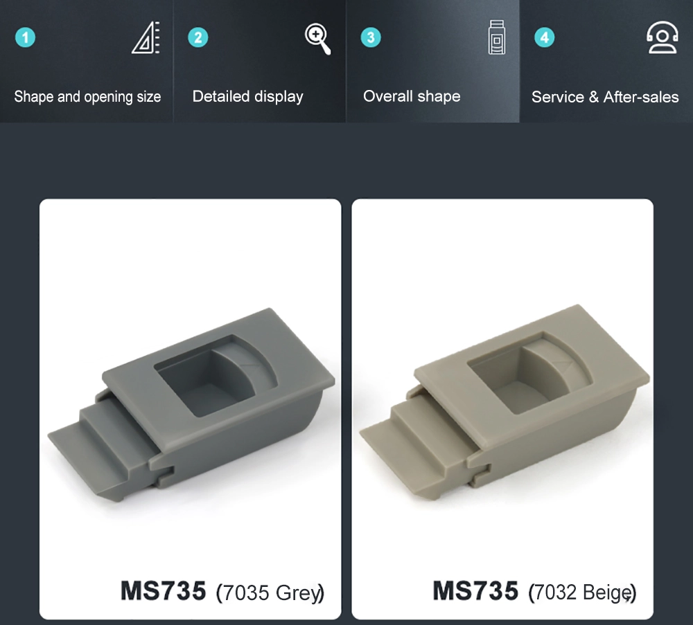 Distribution Box Cabinet Plastic Hasp Lock